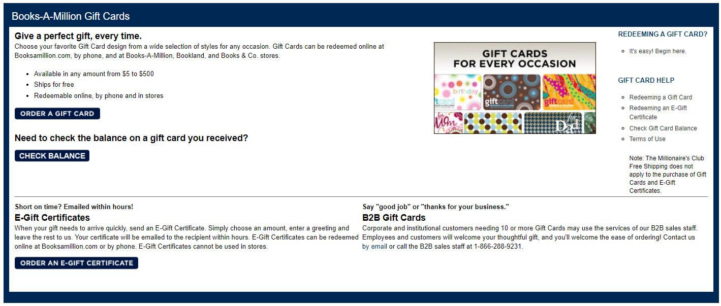 Gift Card Terms and Conditions and FAQs