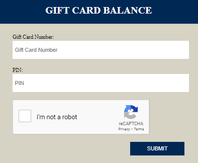 How do I determine the remaining balance on a gift card or e-gift card?